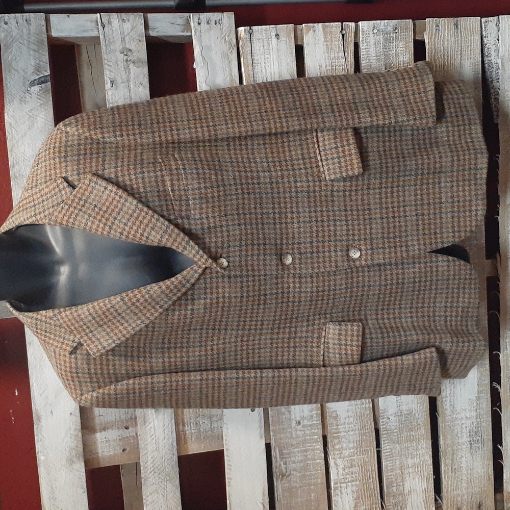 Vintage Polo Ralph Lauren Tweed Blazer. No size tag - Picture 1 of 10